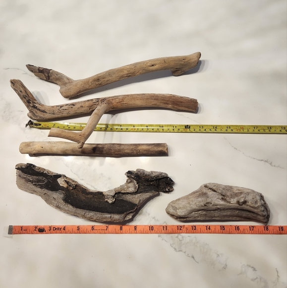 Hawaiian Driftwood, Shells and Seaglass Coastal Beach Craft Items - Picture 10 of 12